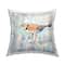 Stupell Industries Little Bird Wildlife Soft Pastel Background Throw Pillow, 18" x 18"